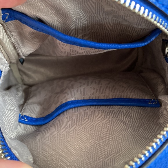 Michael Kors Blue Rhea Mini Backpack - Picture 4 of 12